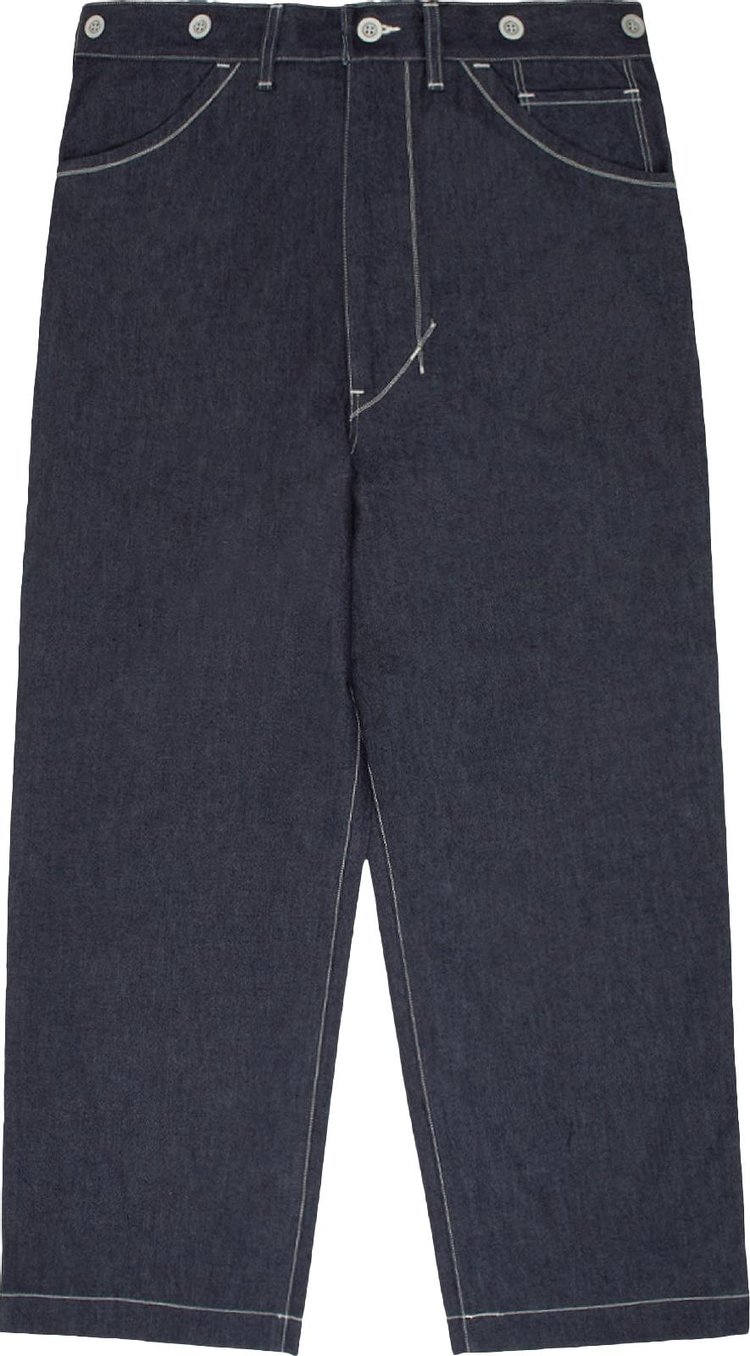 Junya Watanabe Single Back Pocket Straight Jeans 'Indigo'