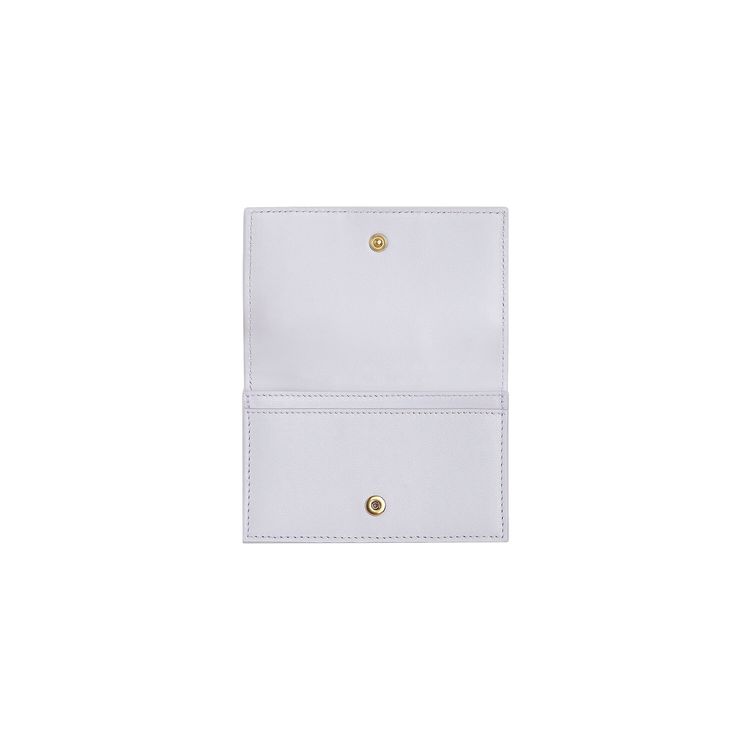 Bottega Veneta Business Card Case MirthWashed Gold