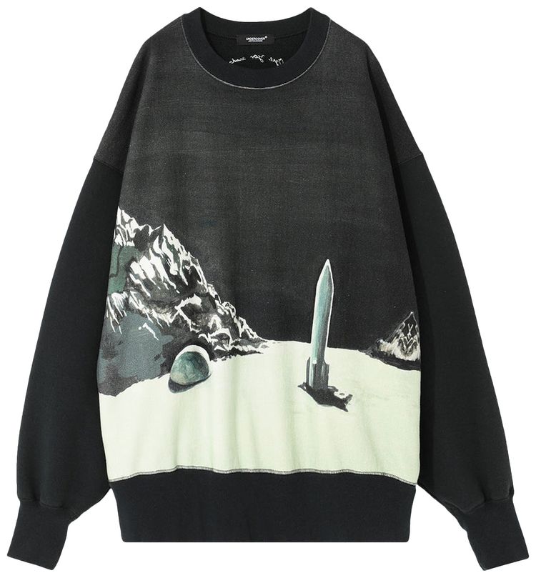 Undercover Workshop Album Art Sweatshirt Dark Green