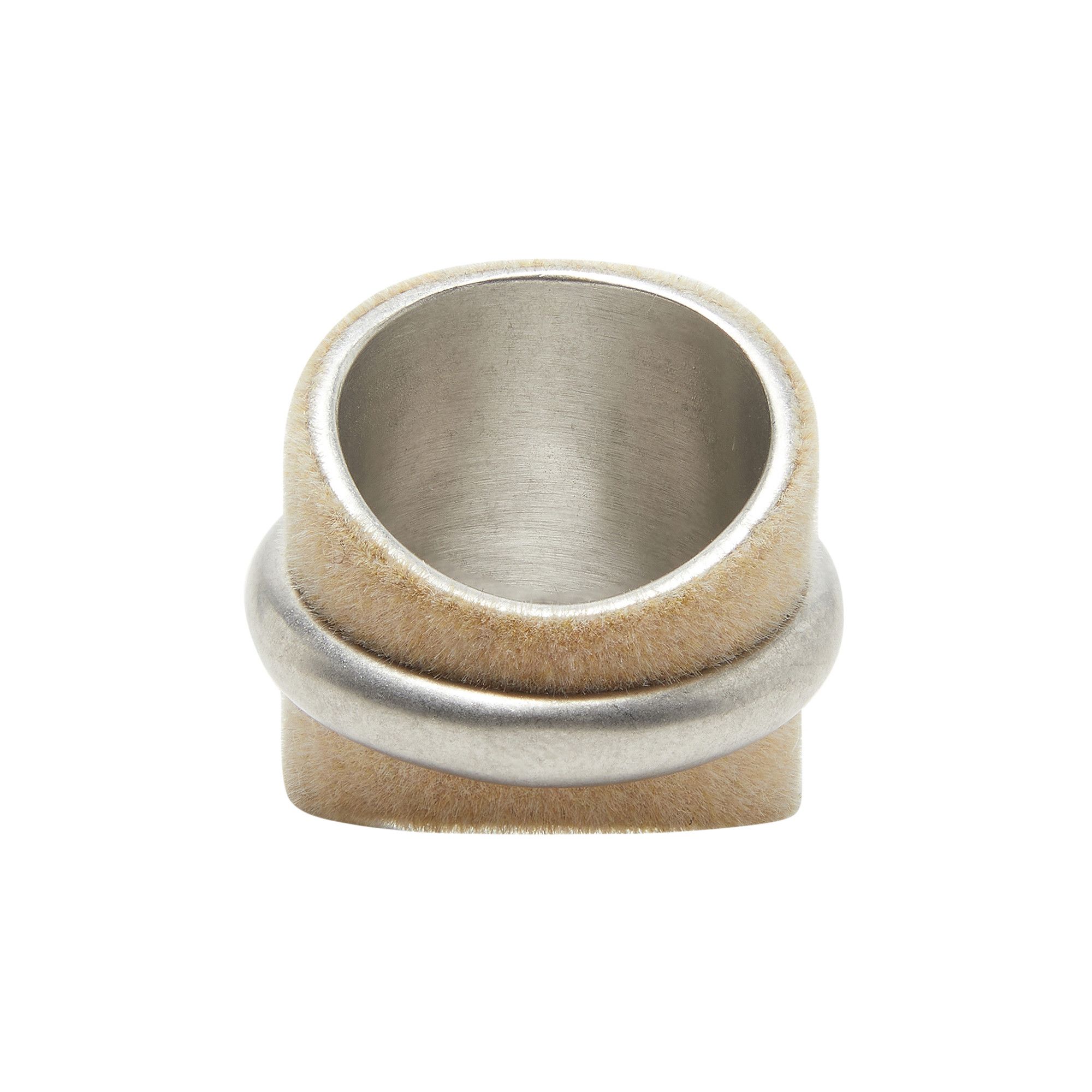 Buy MM6 Maison Margiela Bandage Effect Layered Ring 'Silver Buy MM6 Maison Margiela Bandage Effect Layered Ring 'Silver