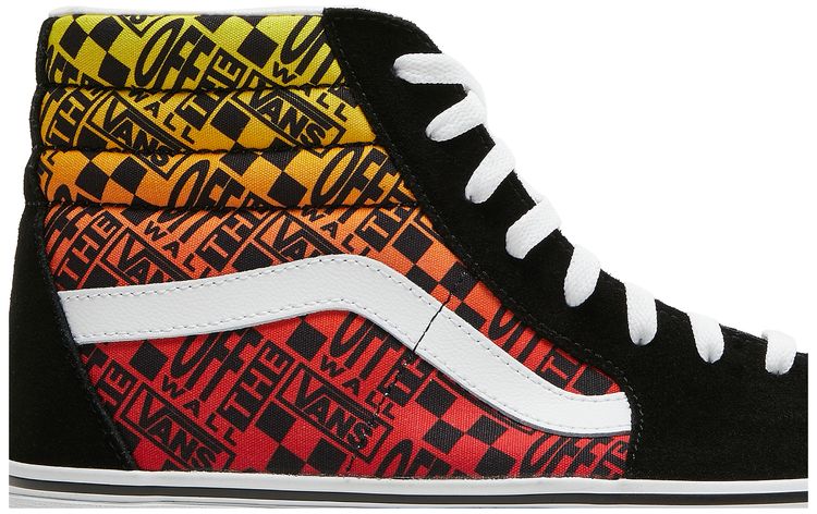 Vans Sk8 Hi Logo Flame