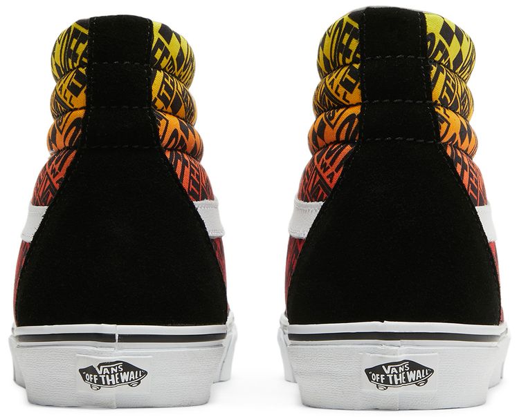 Vans Sk8 Hi Logo Flame