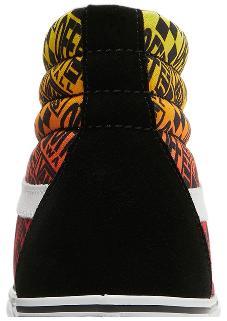 Vans Sk8 Hi Logo Flame
