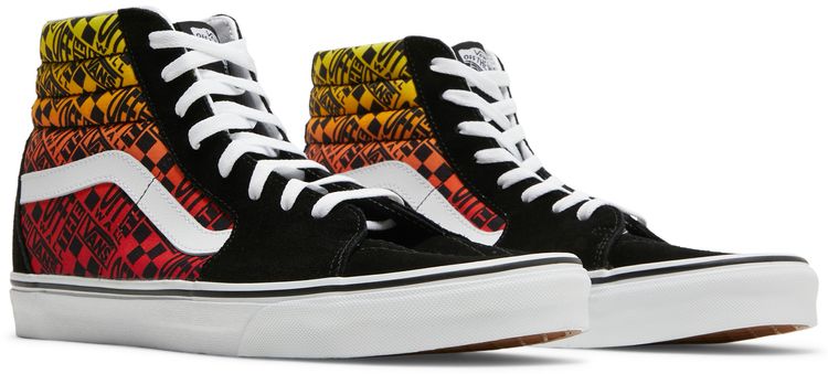 Vans Sk8 Hi Logo Flame