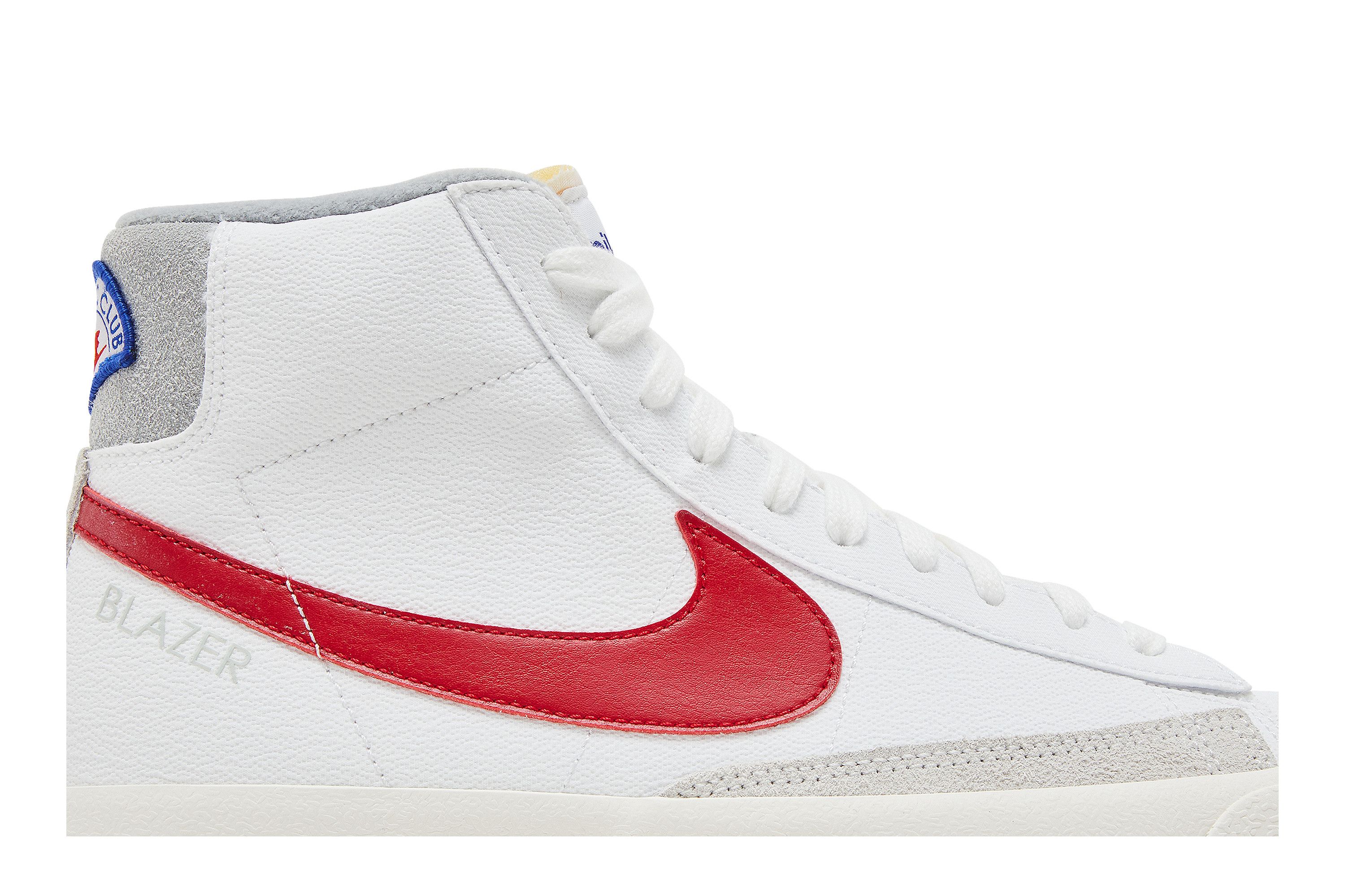 Blazer high white leather best sale