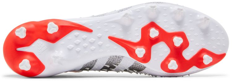 Adidas Predator Freak1 AG Demonskin   White Solar Red