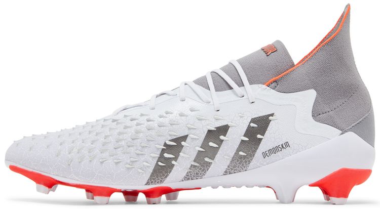 Adidas Predator Freak1 AG Demonskin   White Solar Red