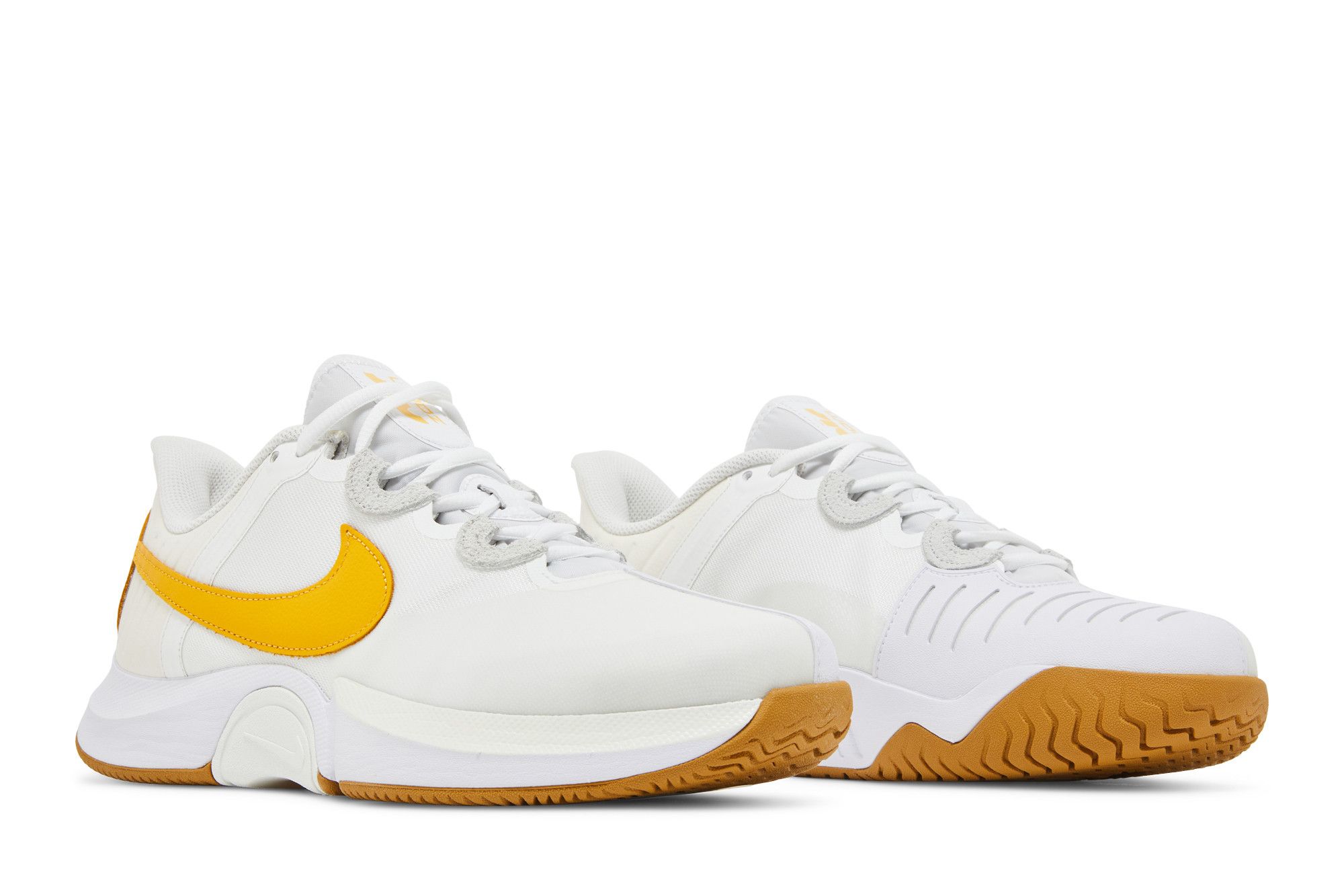 Buy NikeCourt Air Zoom GP Turbo 'Summit White University Gold