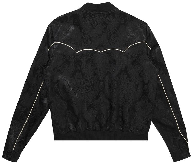 Saint Laurent Teddy Western Heritage Jacket Black
