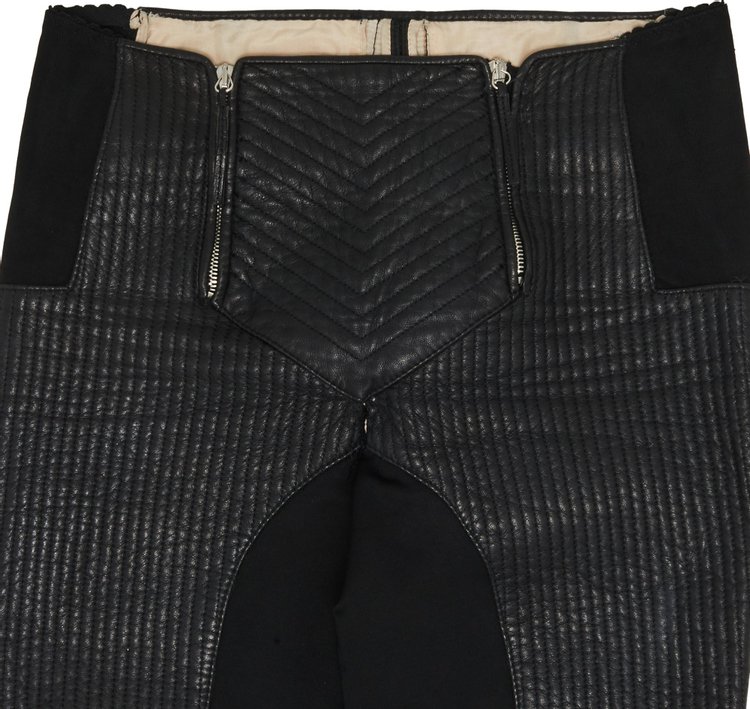 Jean Paul Gaultier Spiral Pants Black