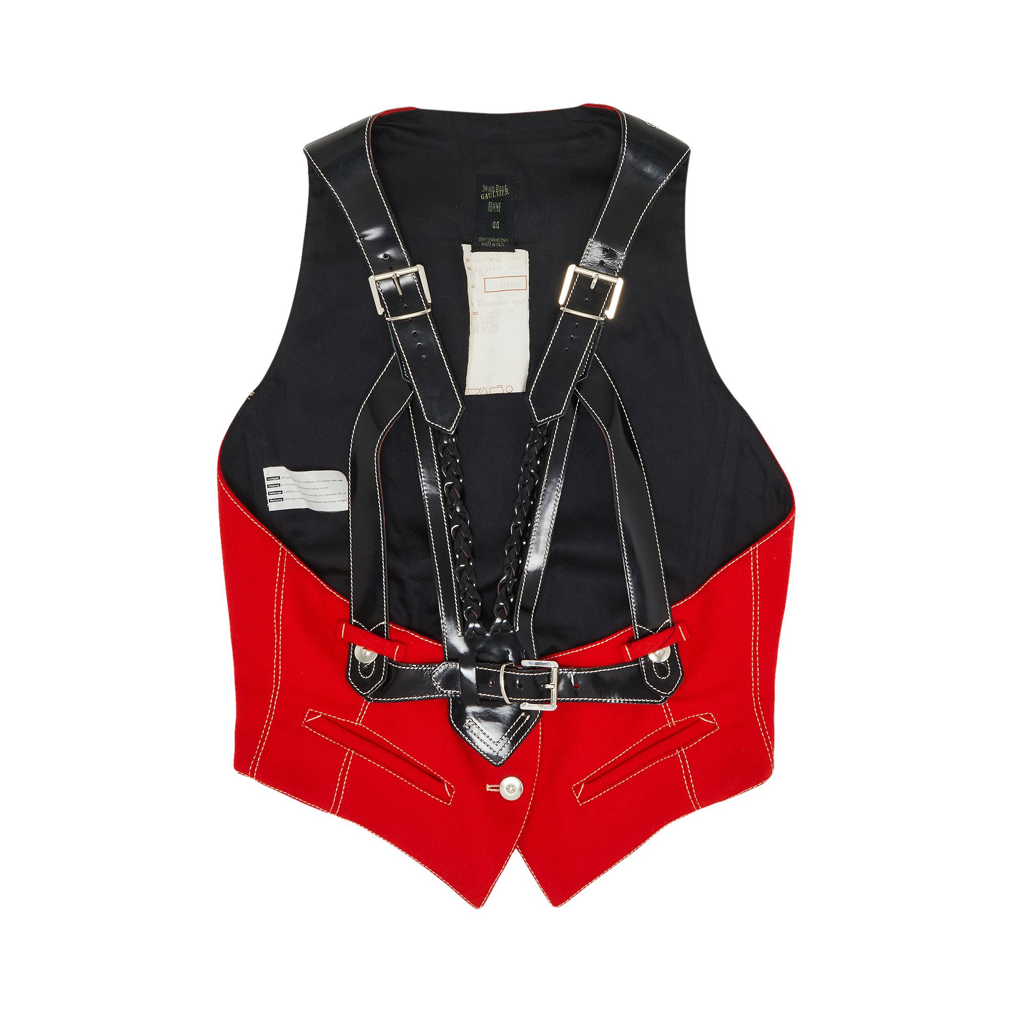 Jean Paul Gaultier マフラー 黒 赤 Jean Paul Gaultier ウィメンズ スカーフ＆マフラー通販 - FARFETCH