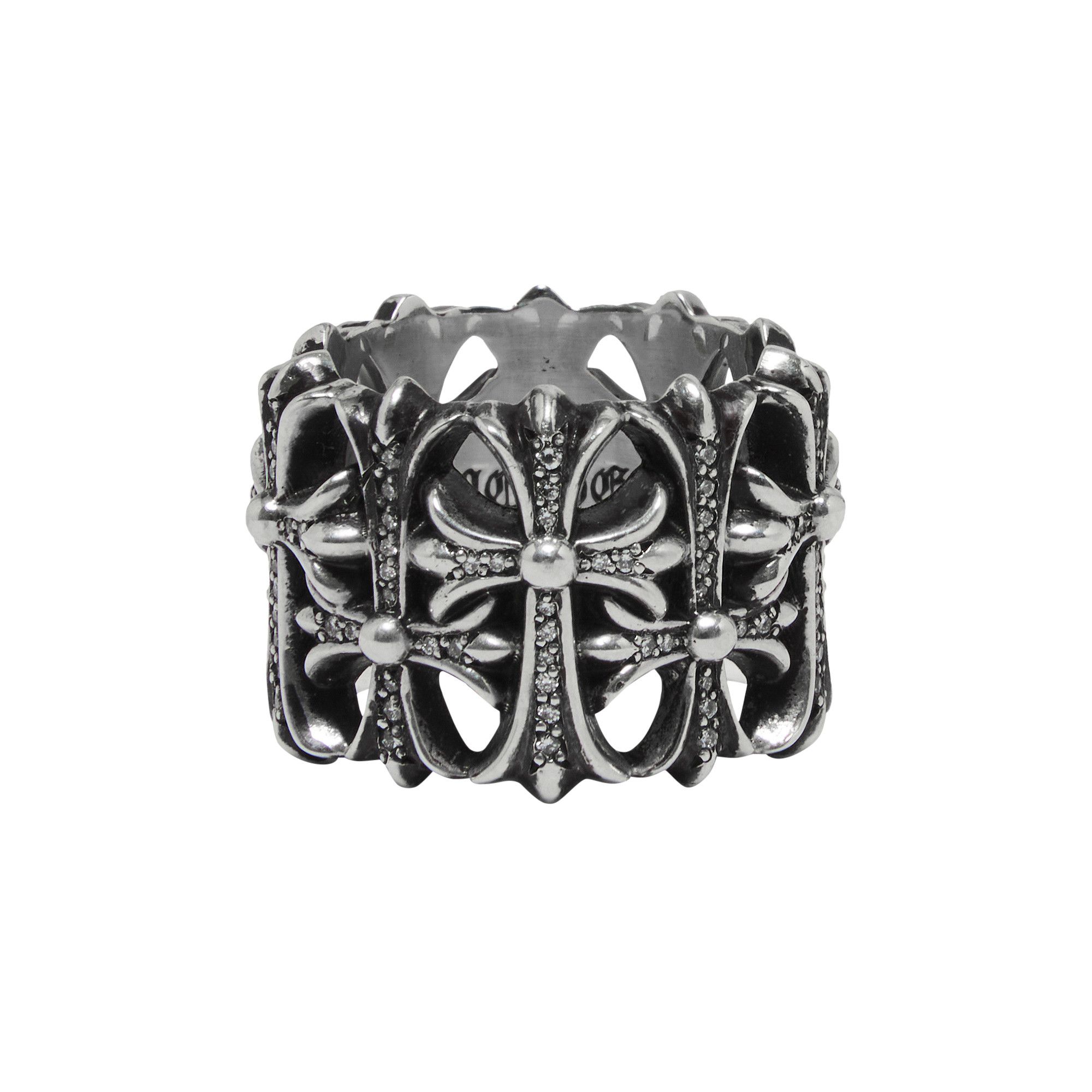 Buy Chrome Hearts Cemetery Ring Silver 1383 100000606CR SILV