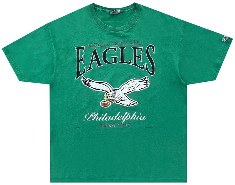 Sports 1995 Philadelphia Eagles Tee Green