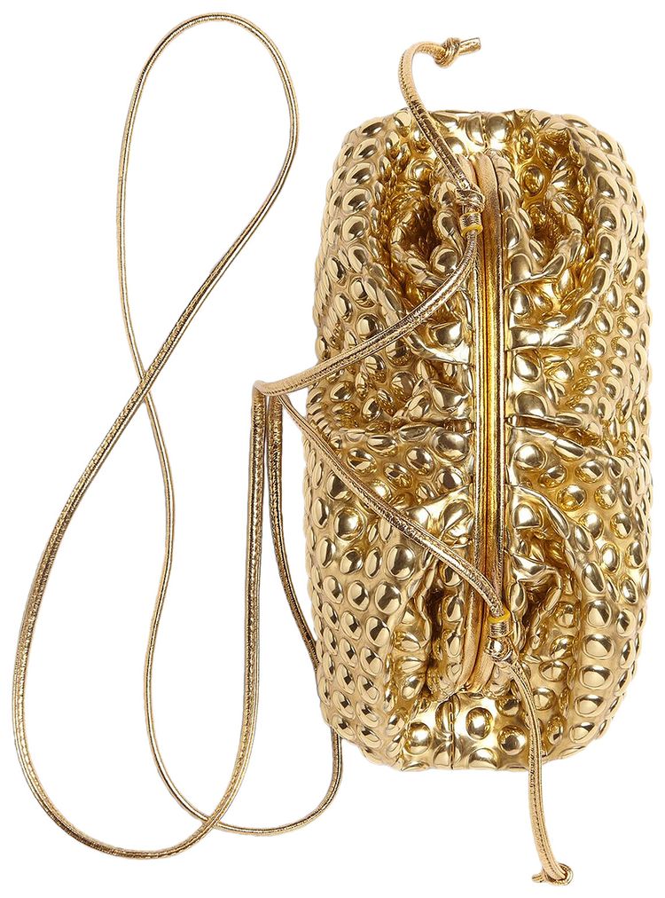 Bottega Veneta Mini Pouch Gold