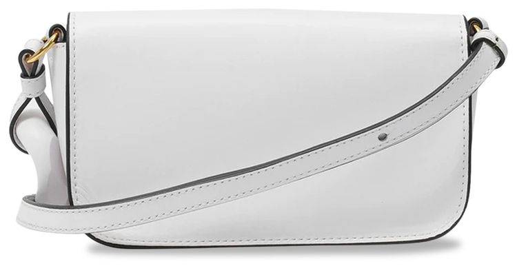 JW Anderson Chain Baguette Anchor Bag White