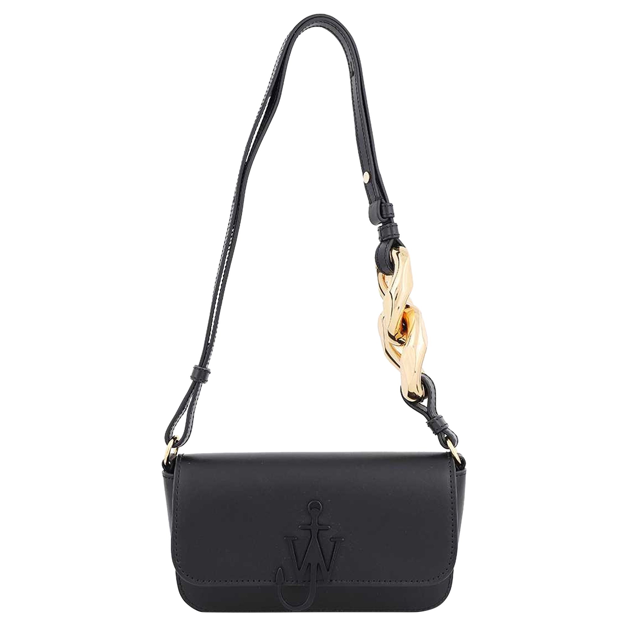 Buy JW Anderson Chain Baguette Anchor Bag 'Black' - HB0431 LA0020 