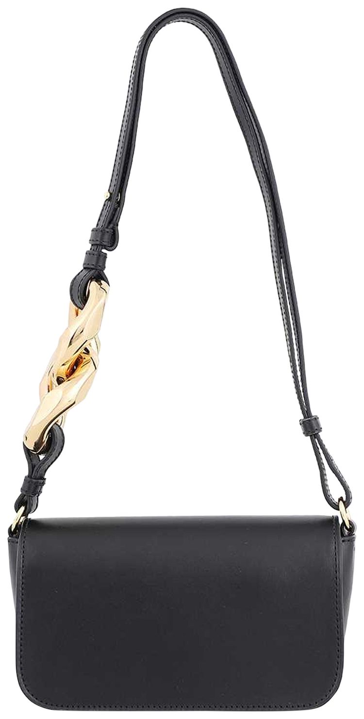 JW Anderson Chain Baguette Anchor Bag Black