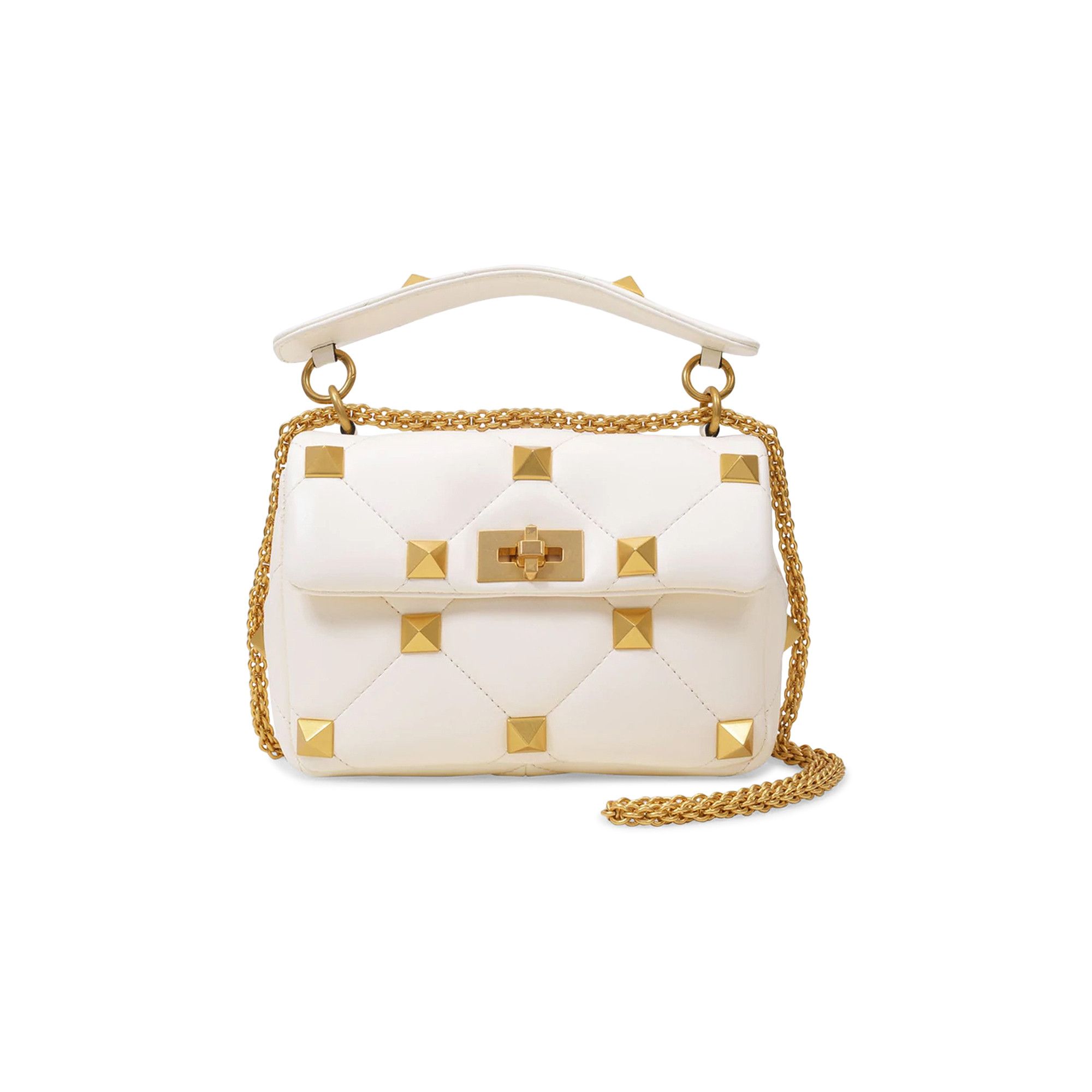 ハンドバッグ VALENTINO HAND BAG (2W2B0I82BSF 0NO) Buy Valentino Roman Stud Medium Shoulder Bag 'White