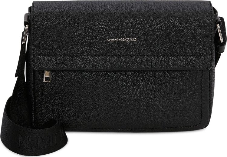 Alexander Mcqueen Crossbody Messenger Black