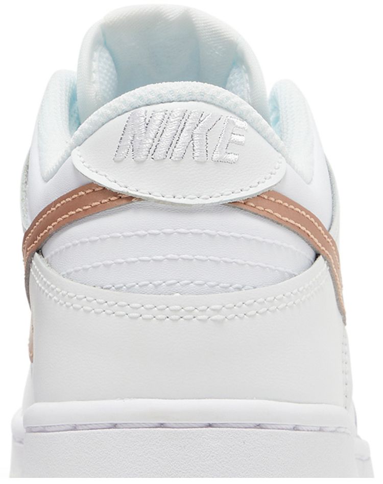 Nike Dunk Low GS White Metallic Red Bronze