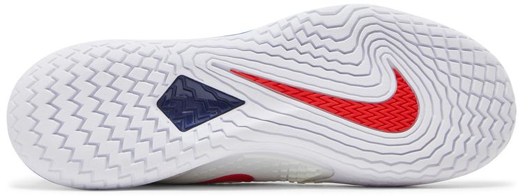 NikeCourt Zoom Vapor Cage 4 Rafa White Binary Blue Red