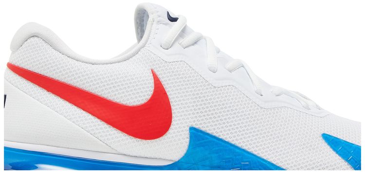 NikeCourt Zoom Vapor Cage 4 Rafa White Binary Blue Red