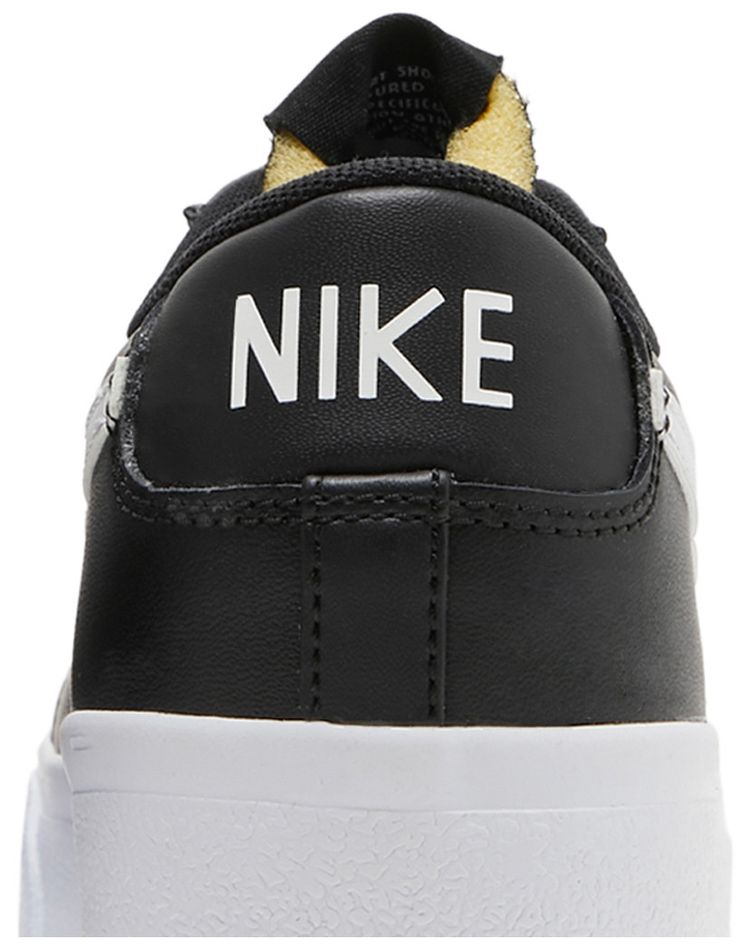 Nike Wmns Blazer Low Platform Black White