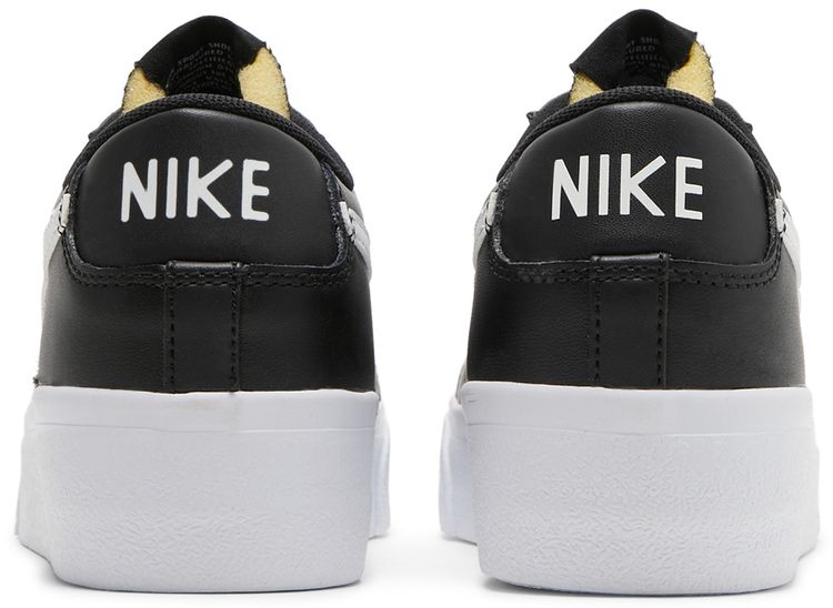 Nike Wmns Blazer Low Platform Black White