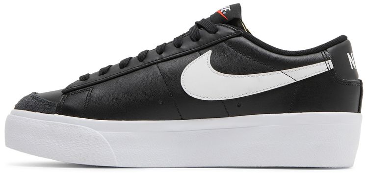 Nike Wmns Blazer Low Platform Black White