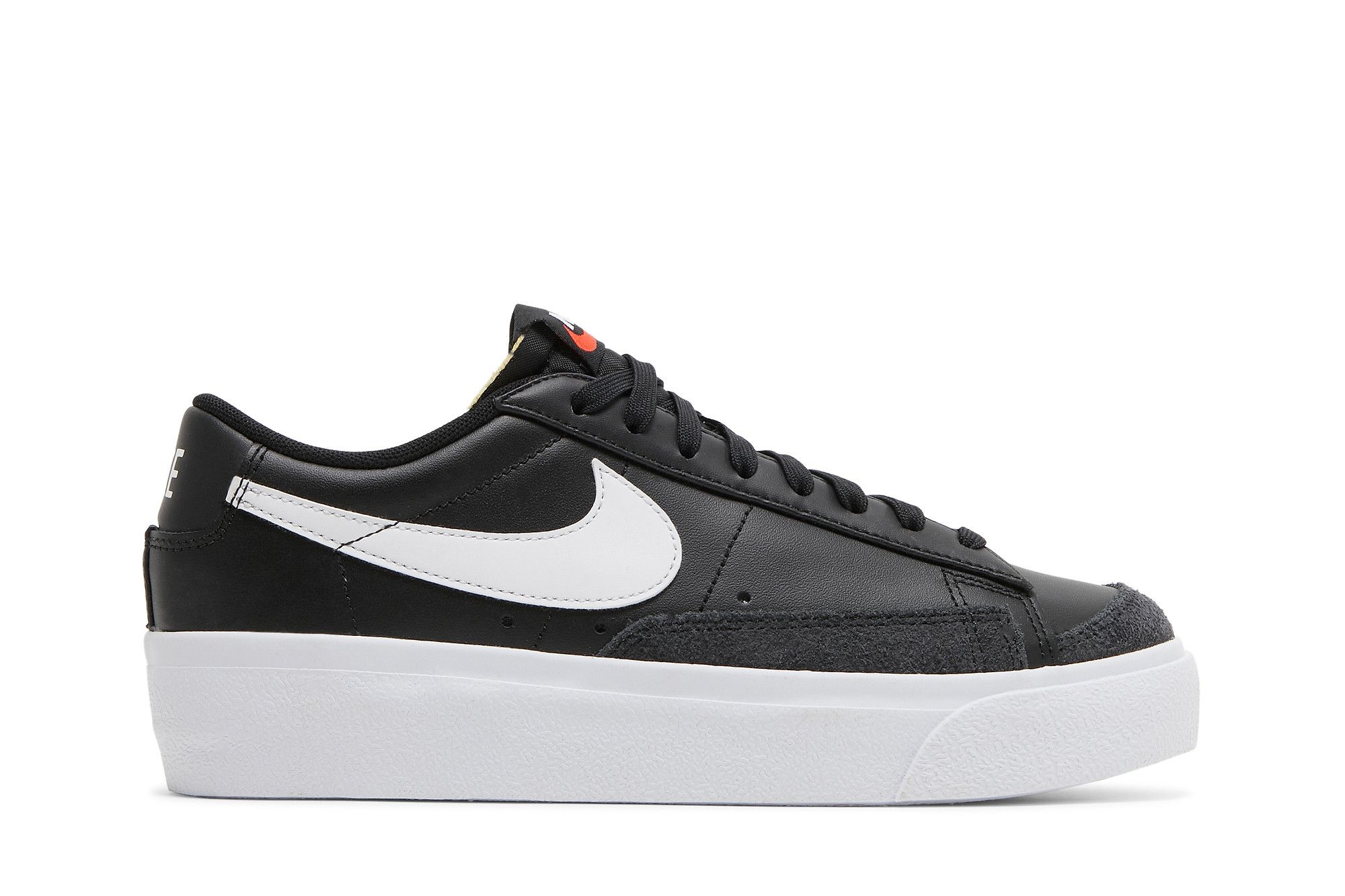 Nike platform shoes best sale black and white