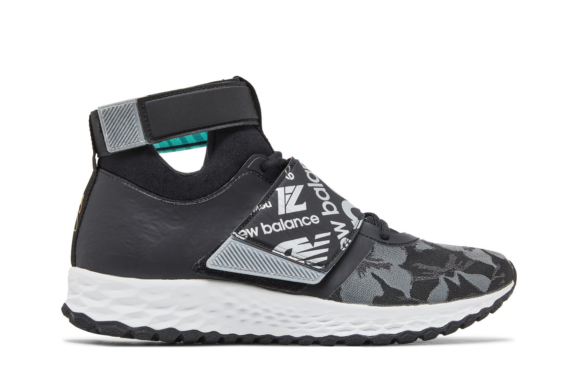 New balance black floral discount