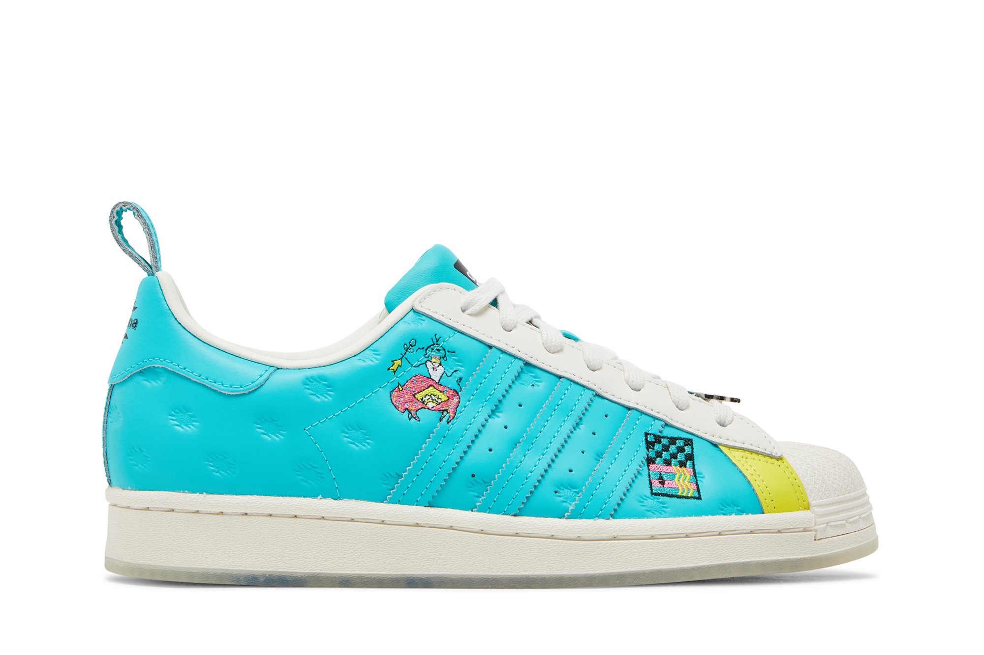 Arizona x Superstar 'Have an Iced Day - Teal Yellow'