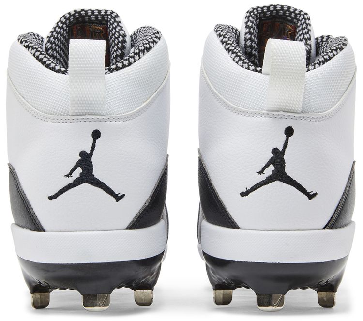 Air Jordan 10 Retro Metal White Black