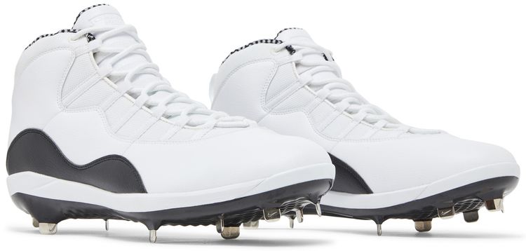 Air Jordan 10 Retro Metal White Black