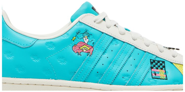 Arizona x adidas Superstar Have an Iced Day   Teal Yellow