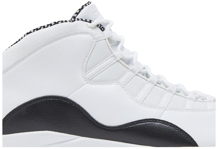 Air Jordan 10 Retro Metal White Black
