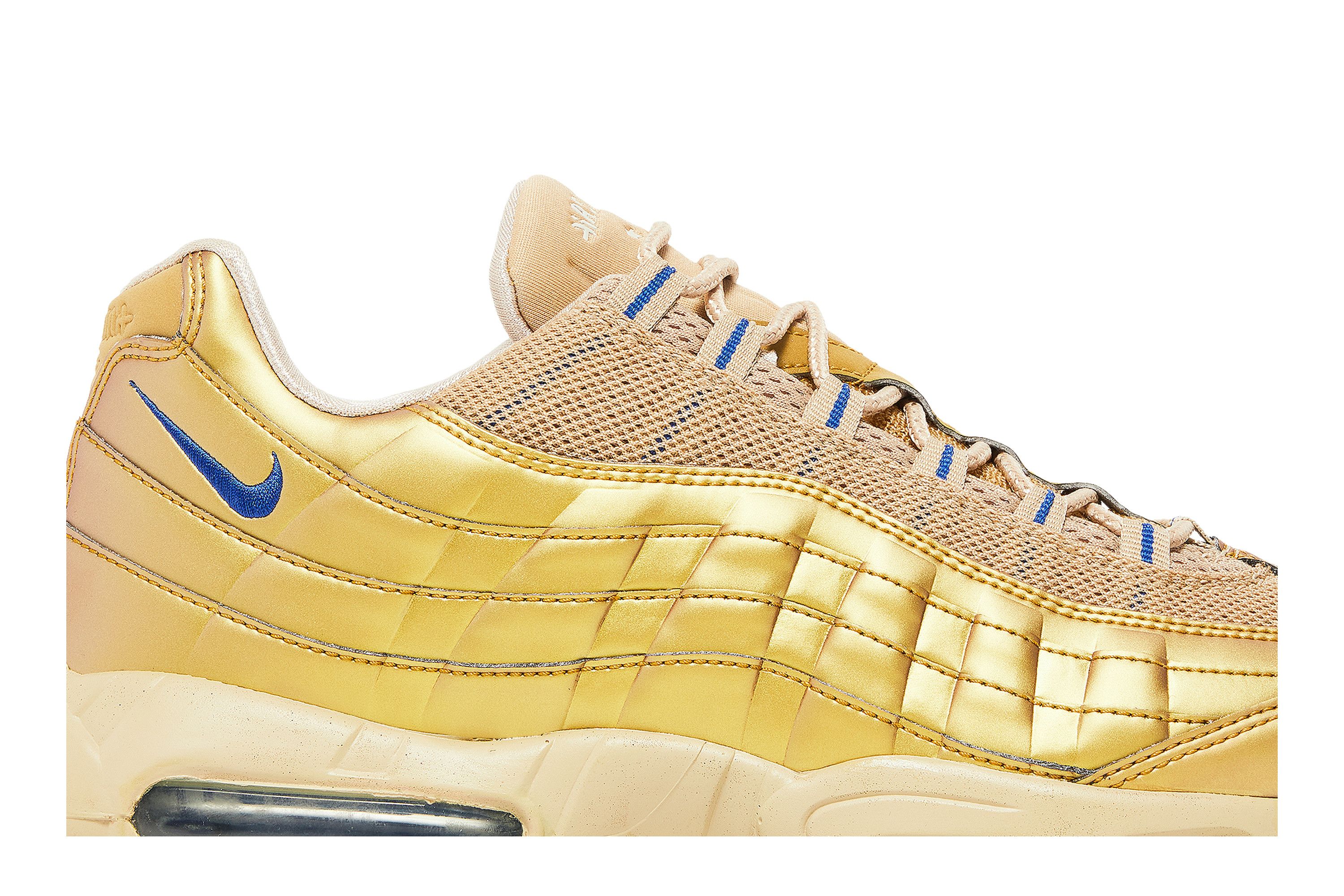 Gold air max 95 mens online