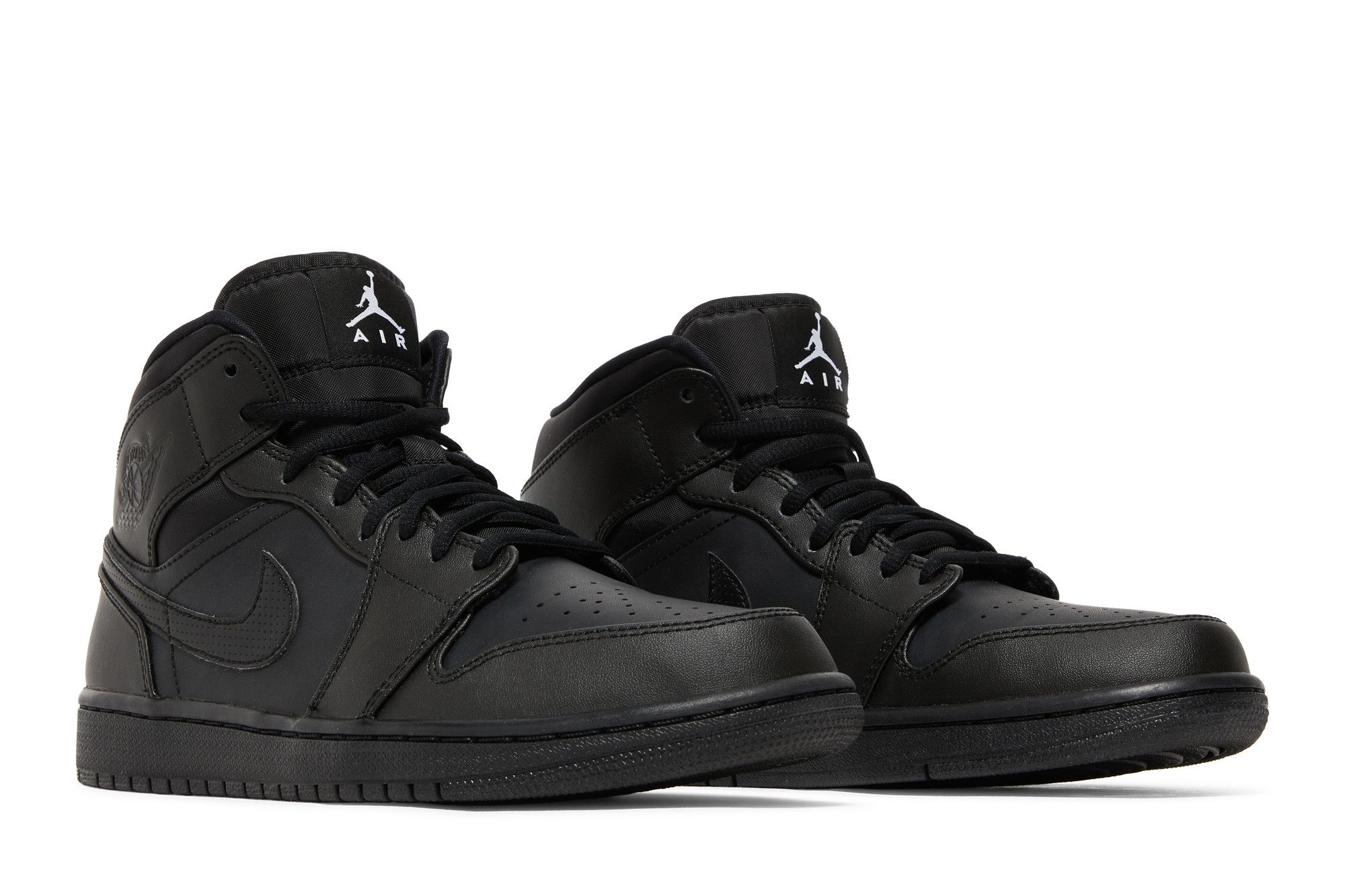 Jordan aj 1 mid black discount