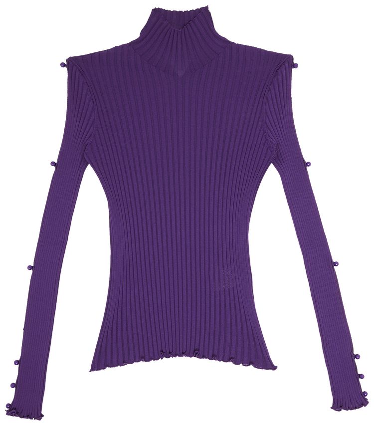 Bottega Veneta Cut Out Detail Turtleneck Vamp