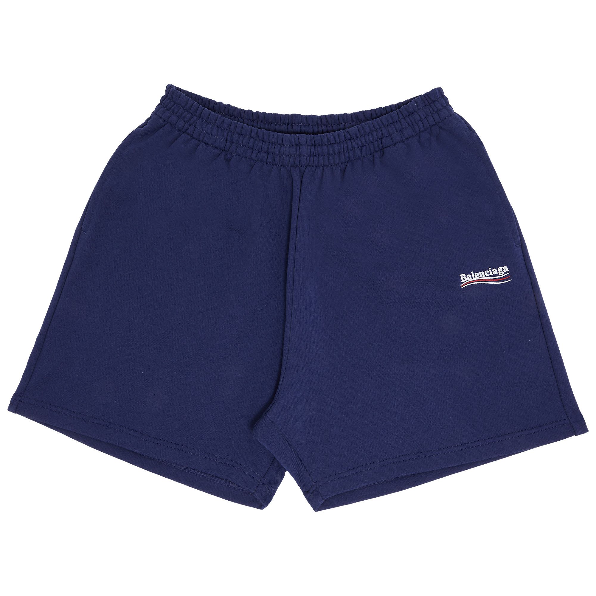 Buy Balenciaga Sweatshorts 'Pacific Blue/White' - 676137 Buy Balenciaga Sweatshorts 'Pacific Blue/White' - 676137