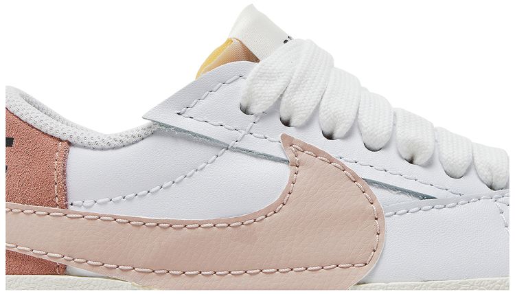 Nike Wmns Blazer Low 77 Jumbo White Pink Oxford
