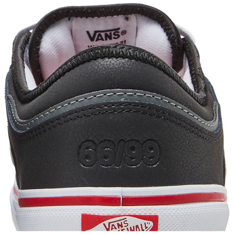 Vans Rowley Black White Red