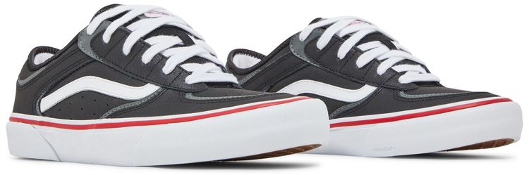 Vans Rowley Black White Red