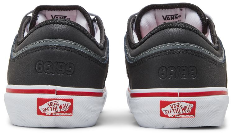 Vans Rowley Black White Red