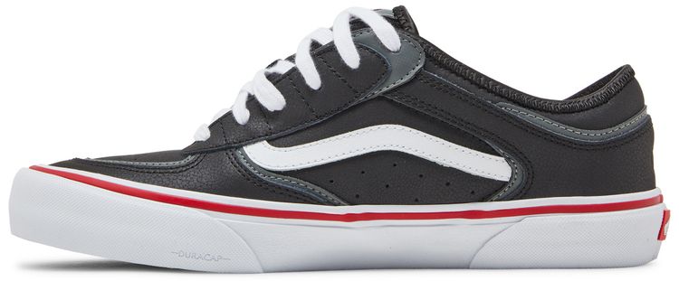 Vans Rowley Black White Red