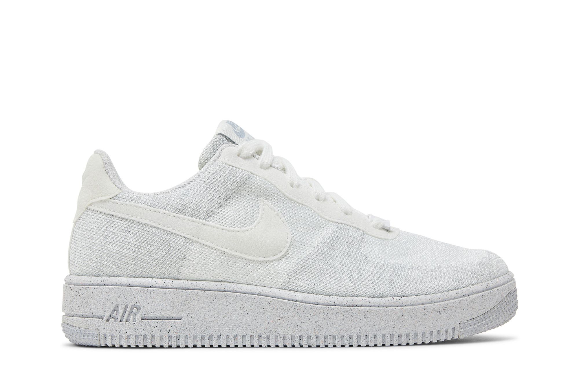 Air force 1 top flyknit wolf grey