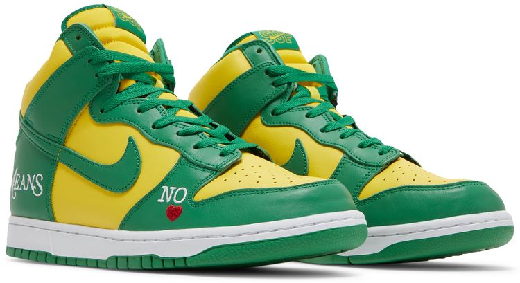 Supreme x Dunk High SB By Any Means   Brazil