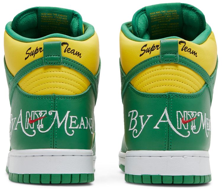 Supreme x Dunk High SB By Any Means   Brazil