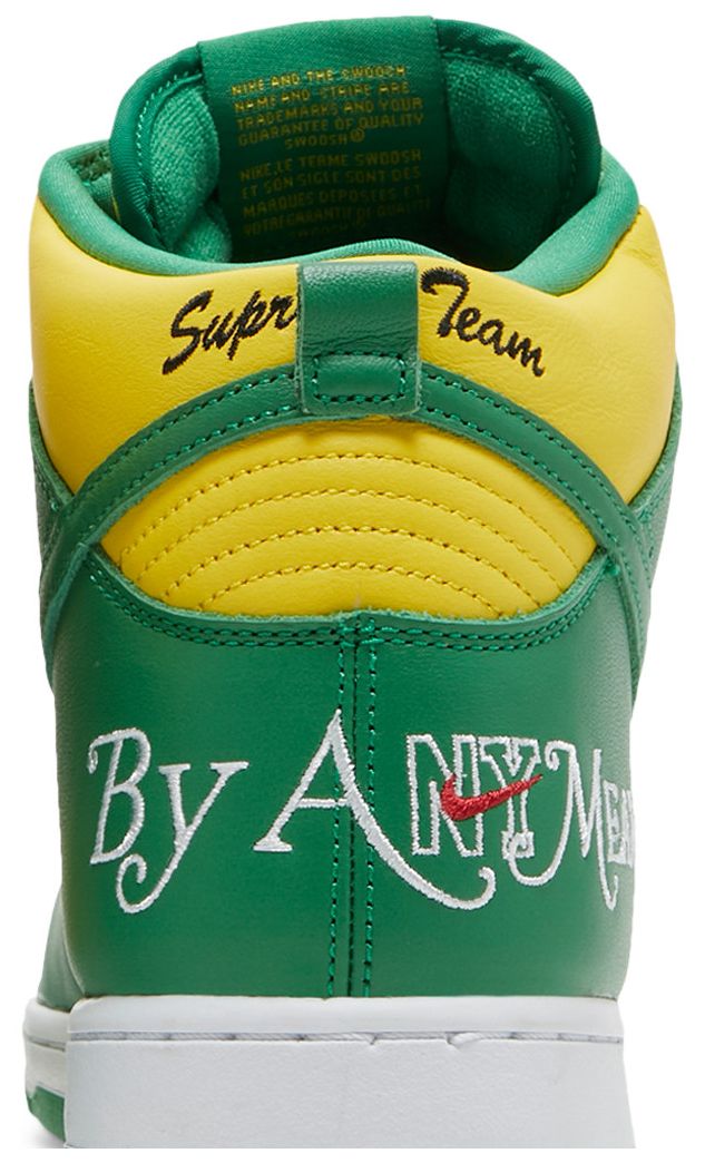 Supreme x Dunk High SB By Any Means   Brazil