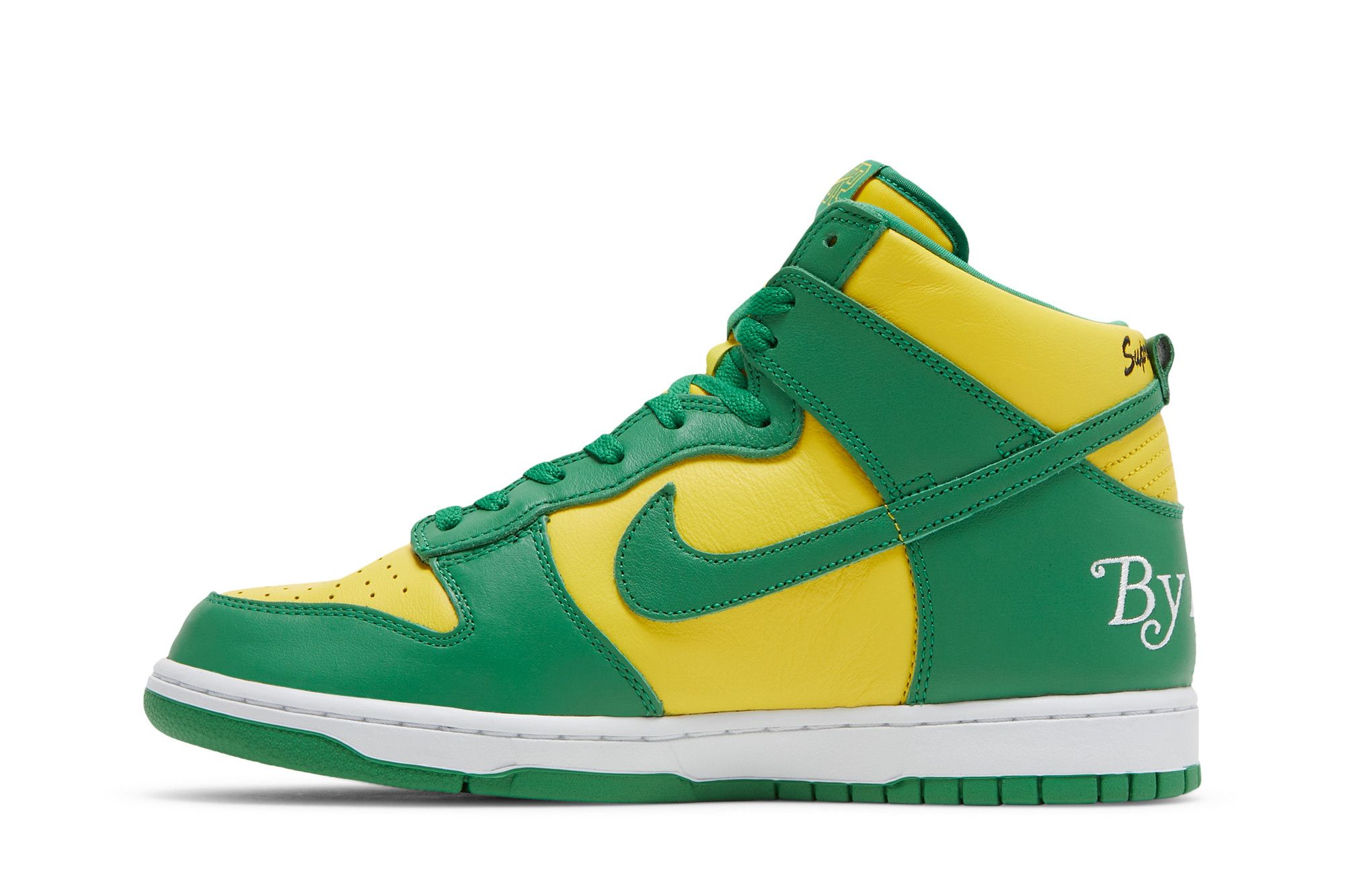 Buy Supreme x Dunk High SB 'By Any Means - Brazil' - DN3741 700 | GOAT